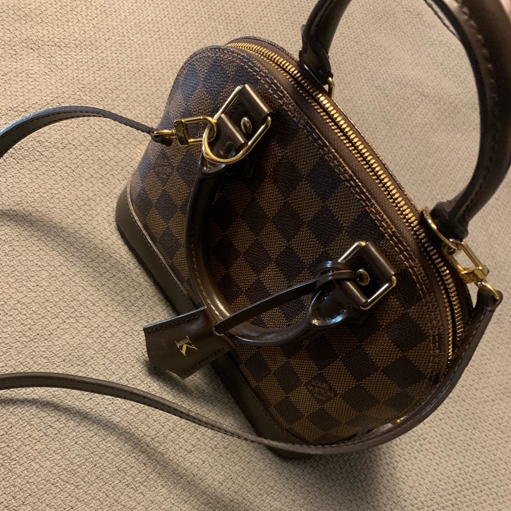 Authentic Louis Vuitton Alma BB Damier Ebene